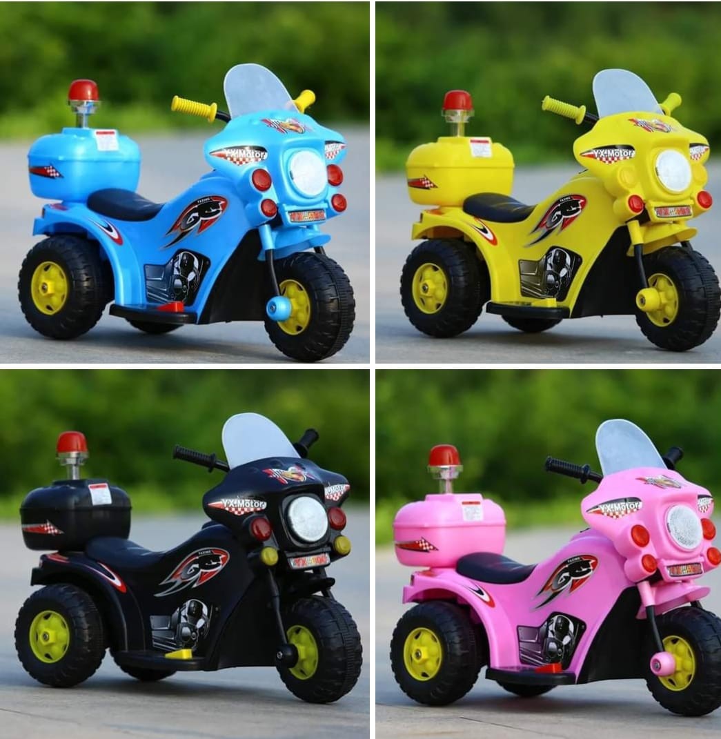Rechargeable Kids Electric Ride On Police Motor Bikee Adventures for Your Little Officer