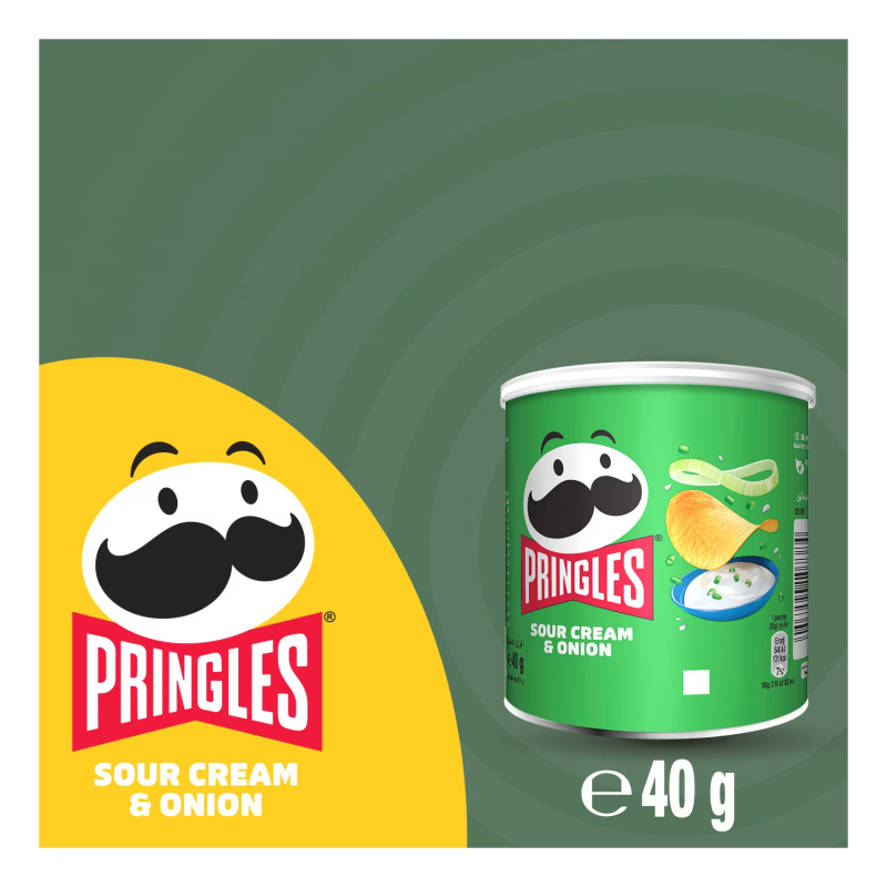 Pringles Sour Cream & Onion 40G