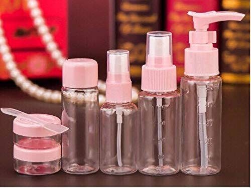 5 Pcs Mini Travel Bottle Set - Refillable