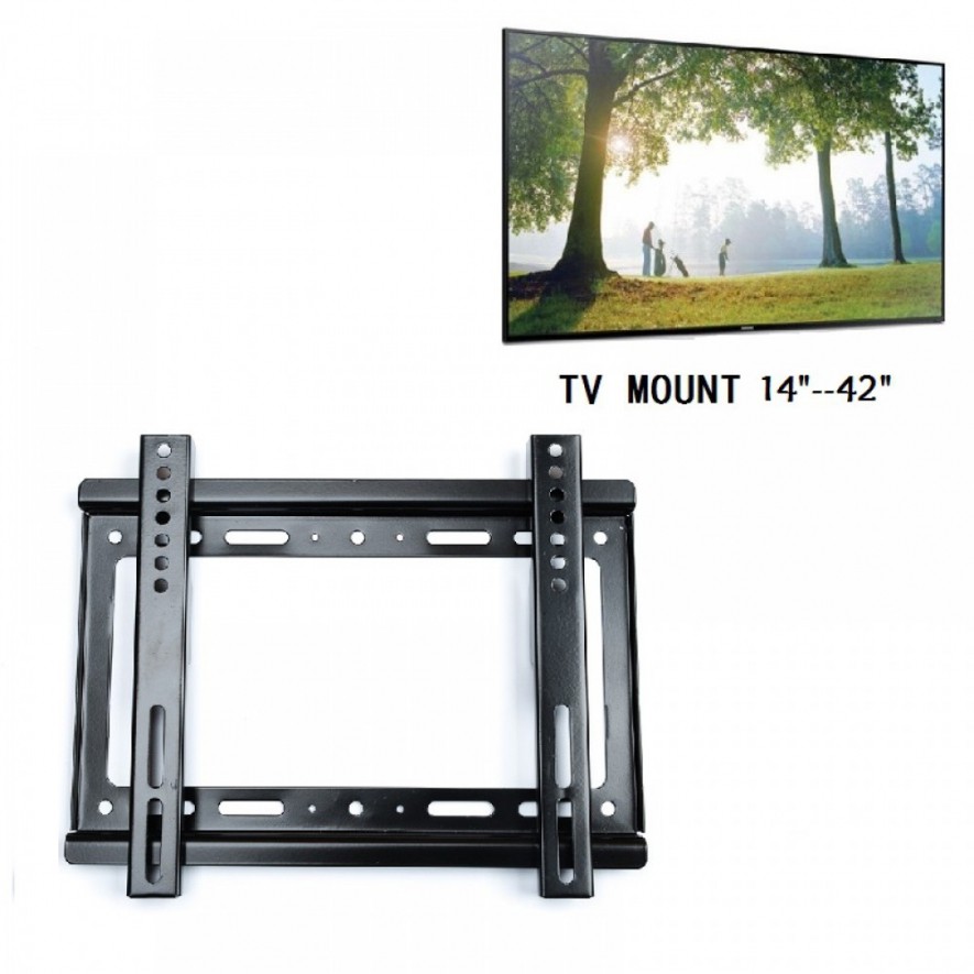 TV Wall Mount Bracket 14–42 Inch | Universal LED LCD TV Wall Mount Stand