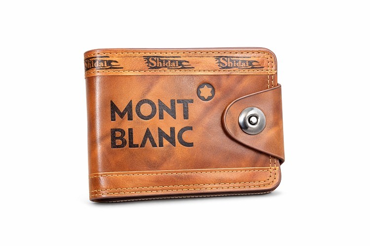 Mont Blanc Vintage Wallet | Classic Luxury Style Men’s Bifold Wallet