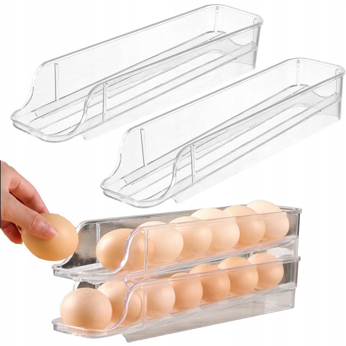 Rolling Egg Storage Box