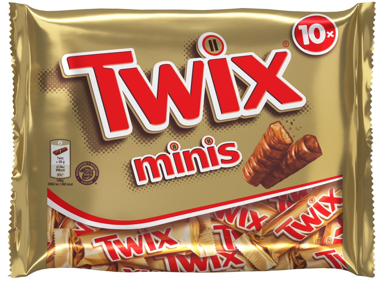 Twix Minis 10Pcs Pack 227G