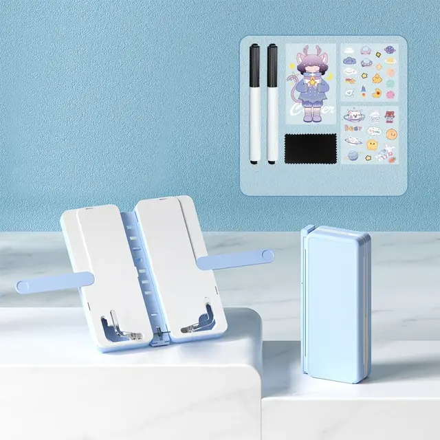 3 in 1 Pencil Box With Book Holder