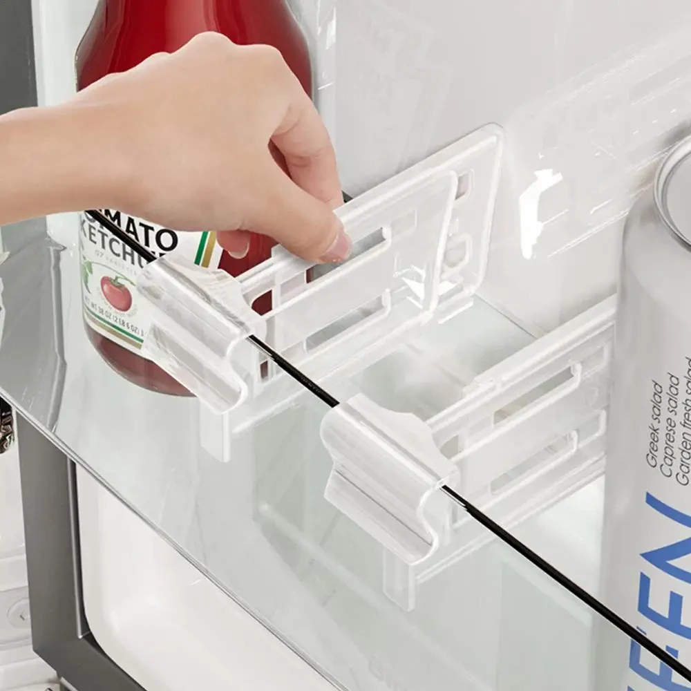 2 Pcs Refrigerator Divider