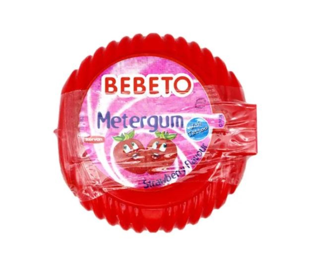 Bebeto Meter Gum Strawberry Flavour 36G