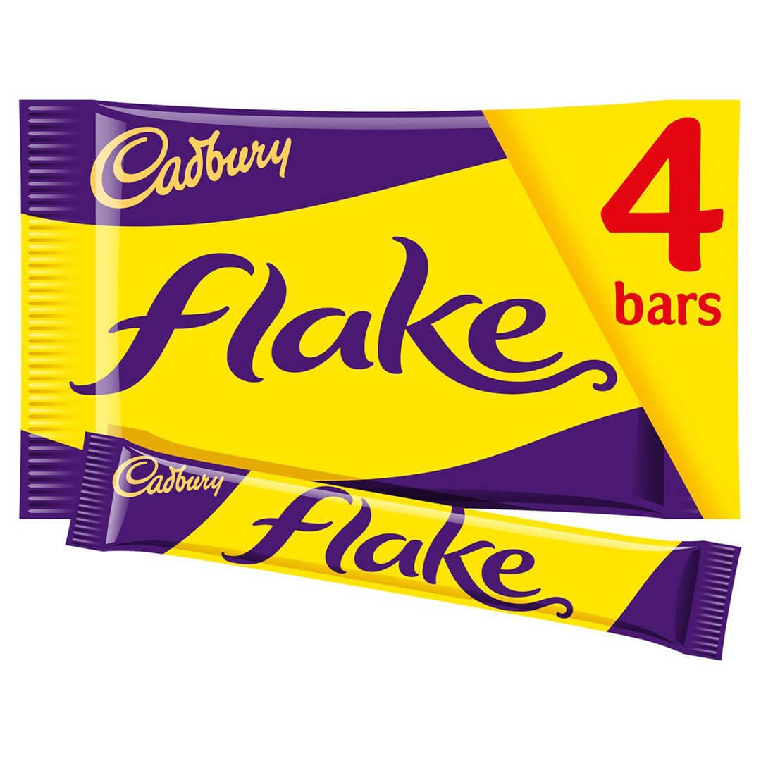 Cadbury Flake 4 Pack 102G