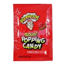 Warheads Sour Popping Candy Watermelon 9G