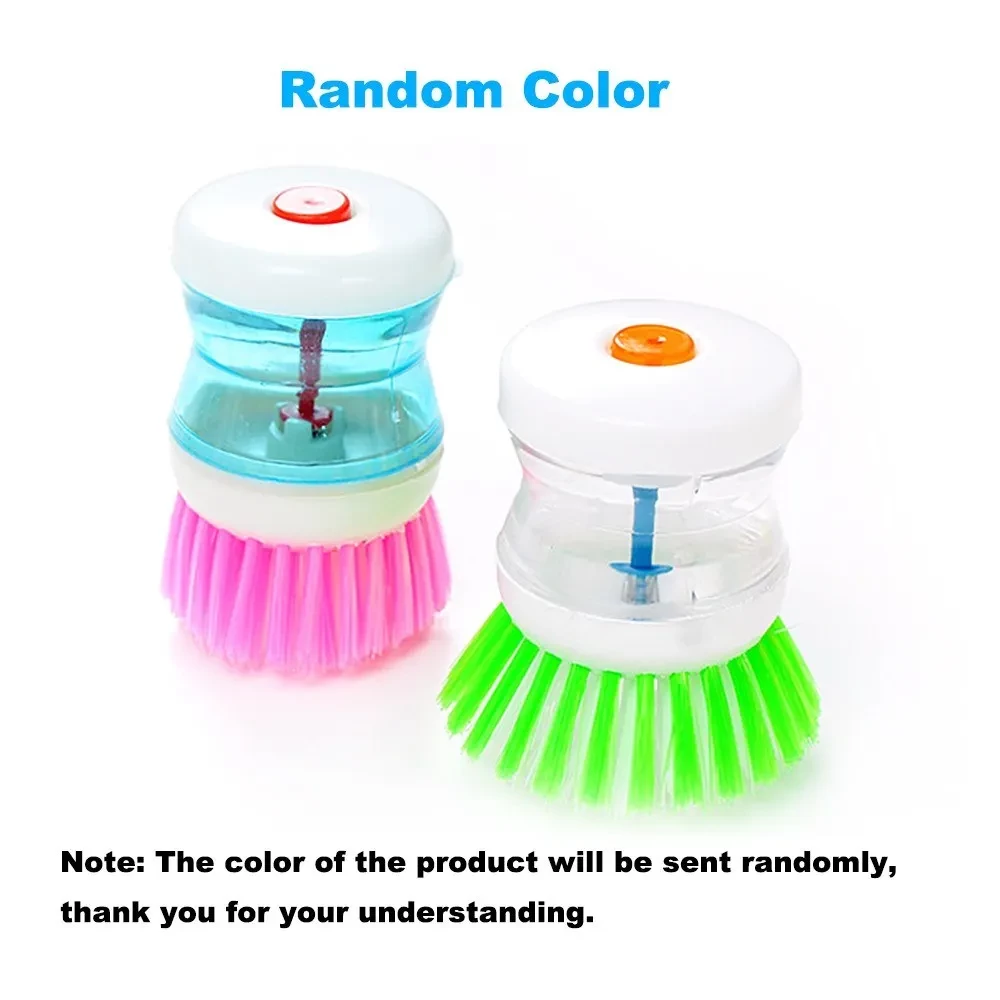 Soap Dispensing Dish Washing Brush