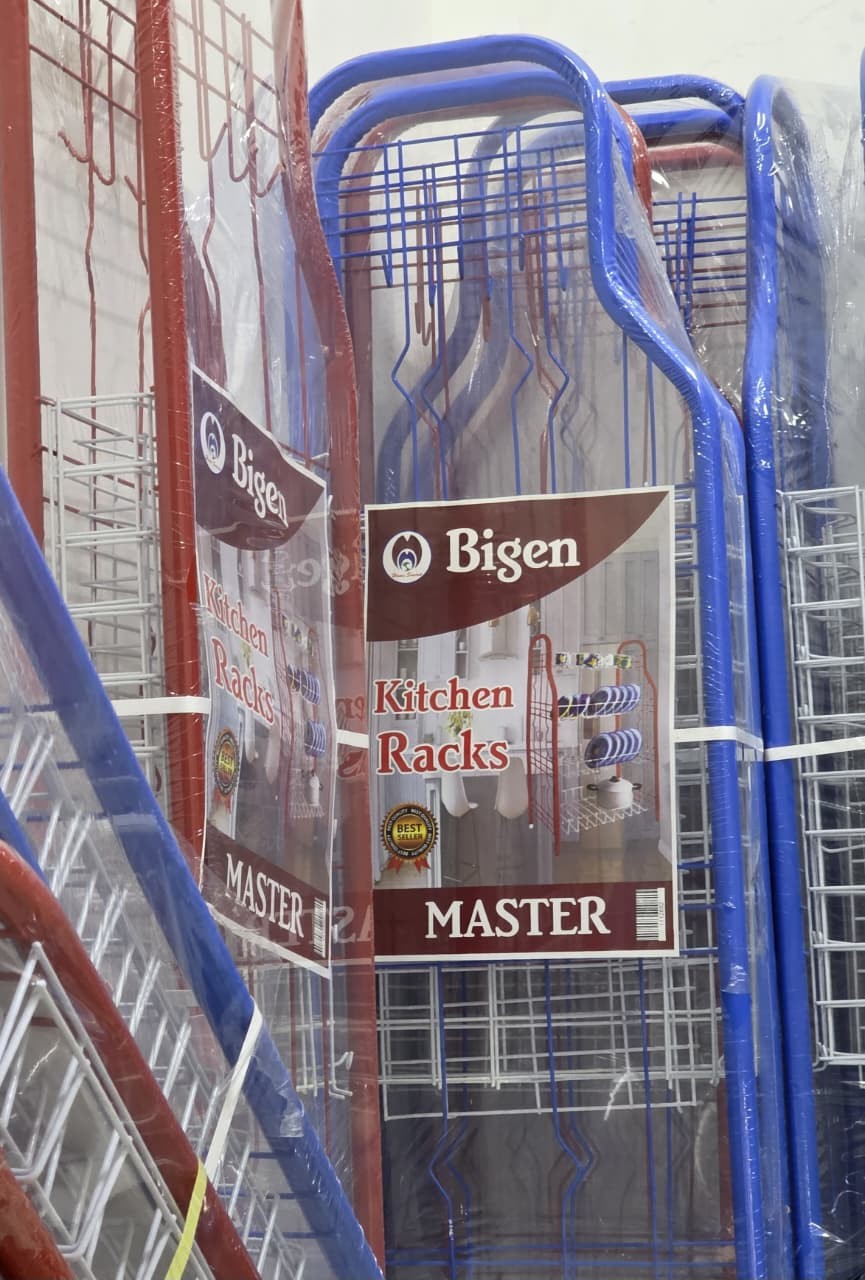 Multi-functional 4 Layer Metal Dish Rack For Kitchen