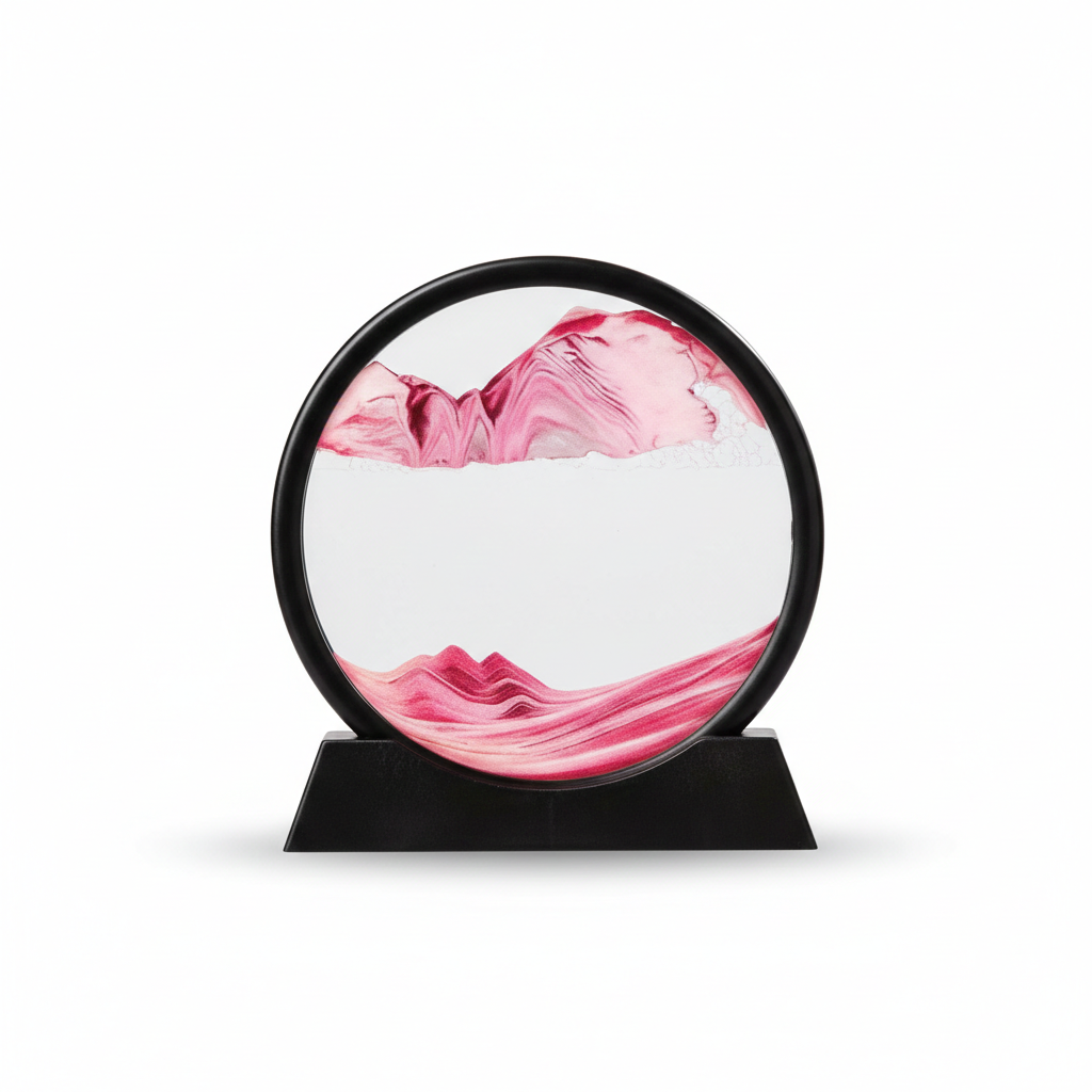 Sand Decorator Ornament | Moving Sand Art Decorative Desk Ornament