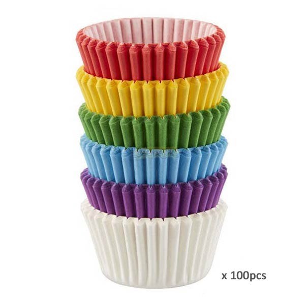 100 Pcs Paper Cup Cake