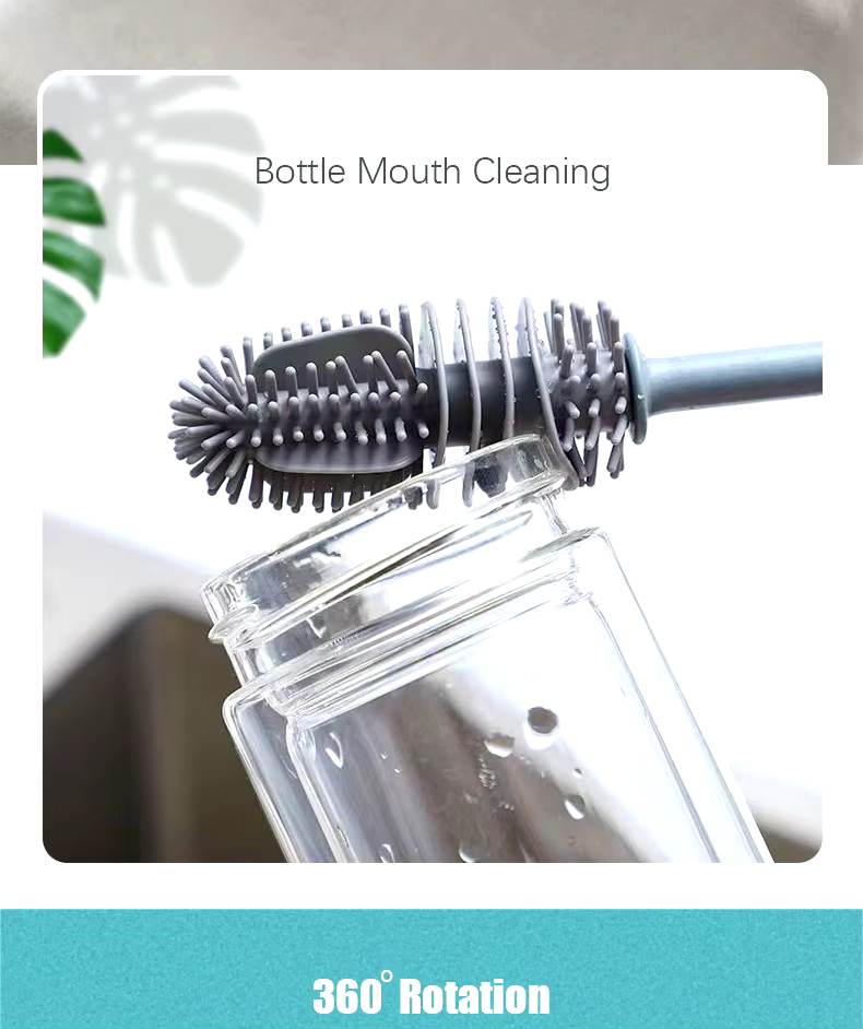 SIlicone Bottle Cleaning Brush