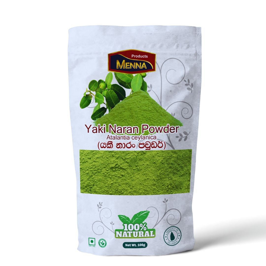 Yaki Naran Powder (100g) – Atalantia ceylanica | 100% Natural | Herbal Immune & Digestive Booster