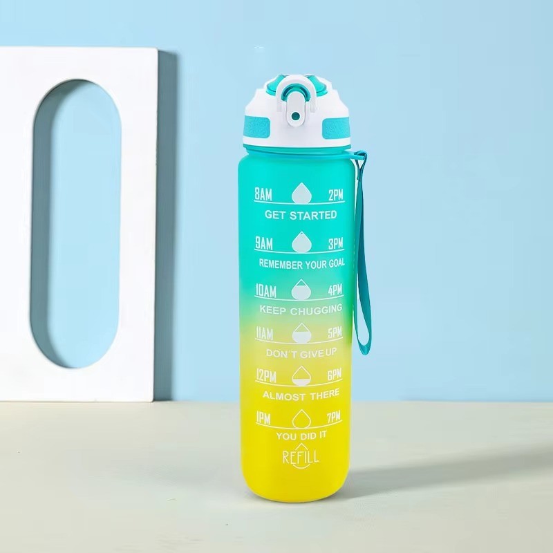 Motivational Water Bottle 900ml – Inspirational Hydration Bottle