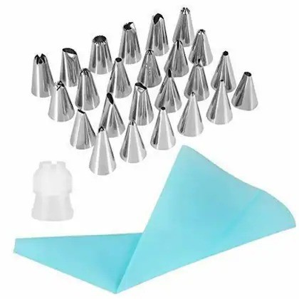 24 PCs Cake Decorating Nozzle Set