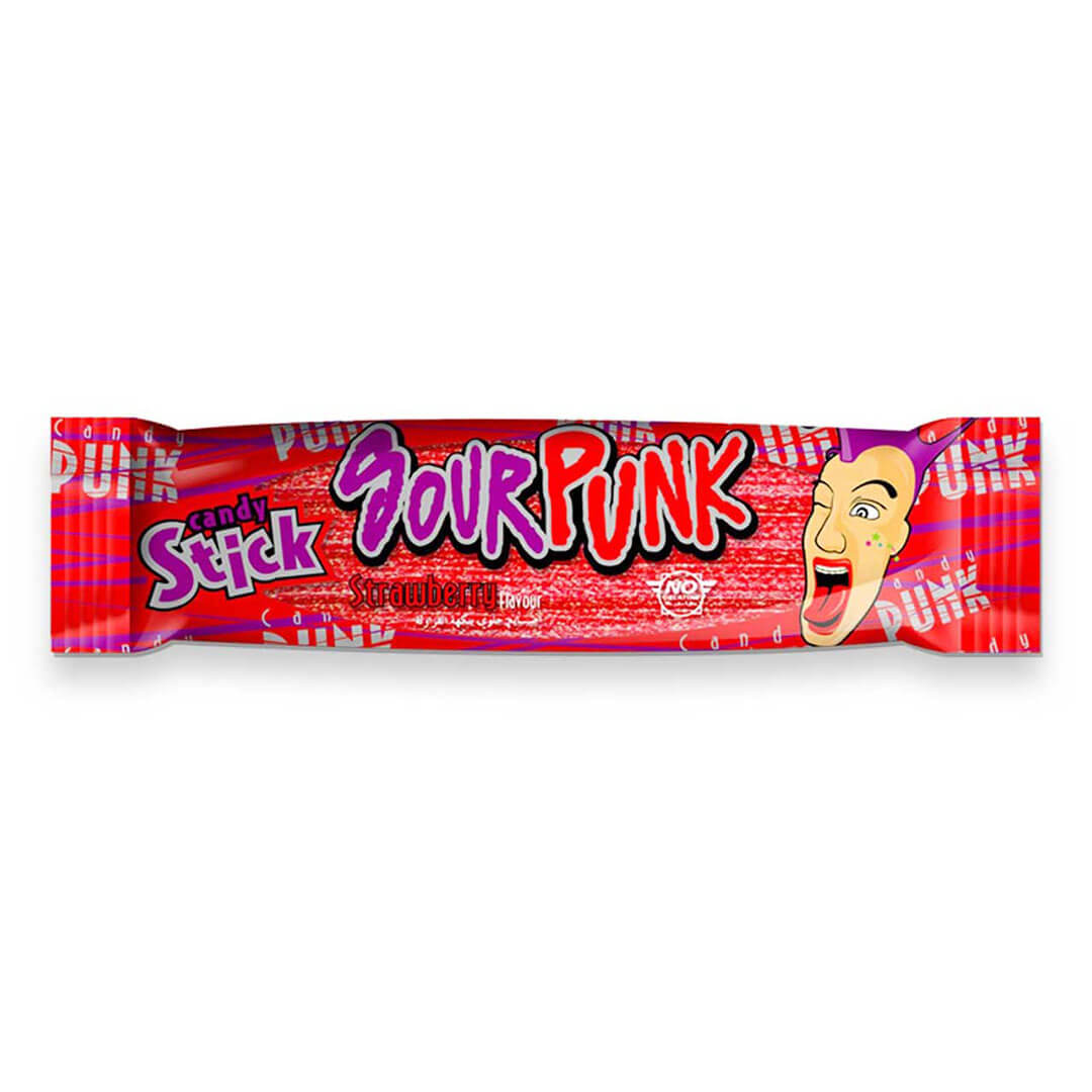 Sour Punk Strawberry Candy Stick 40G
