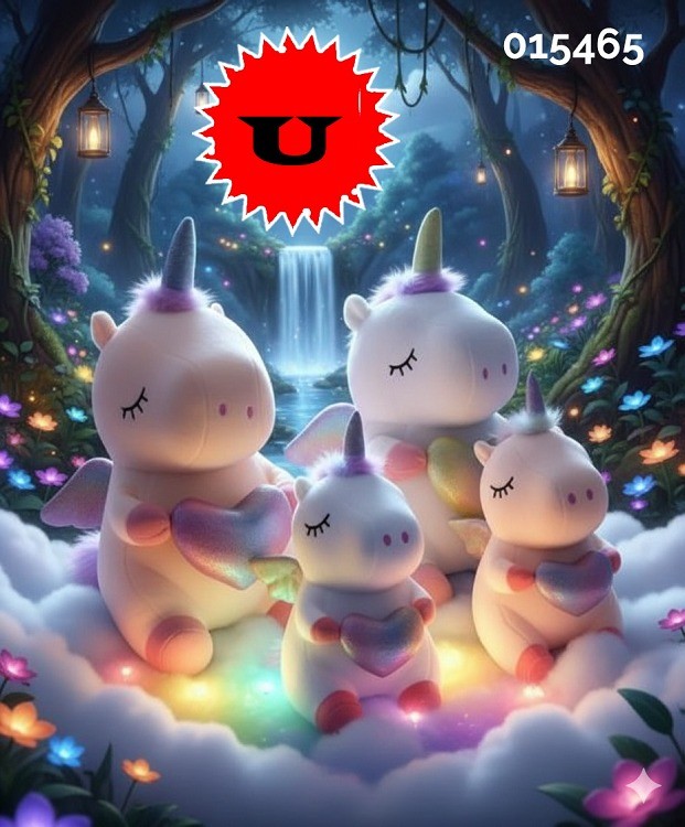 1 Pc Unicorn SoftToy - ACD6-10