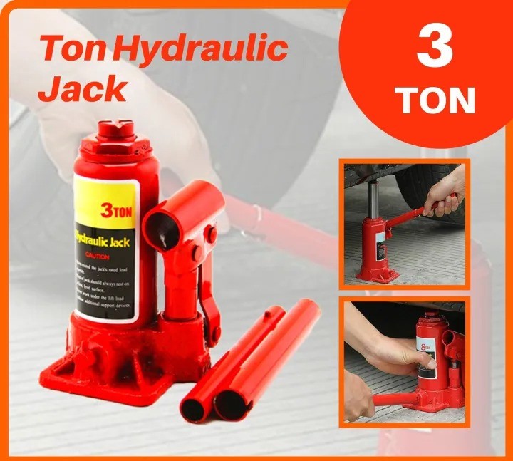 3 Ton Hydraulic Bottle Jack – Heavy Duty Car Lifting Jack