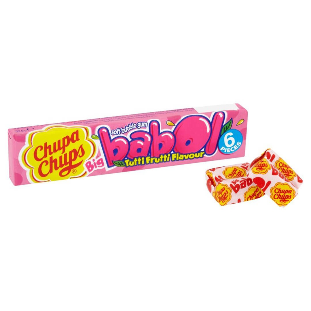 Chupa Chups Big Babol Tutti Frutti Flavour 27.6G