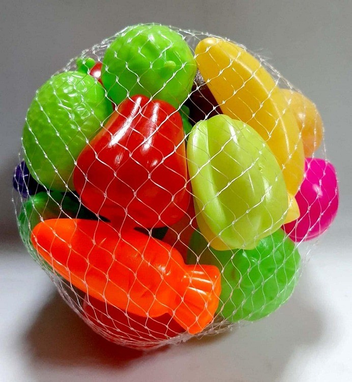 Plastic Vegetable Play Set