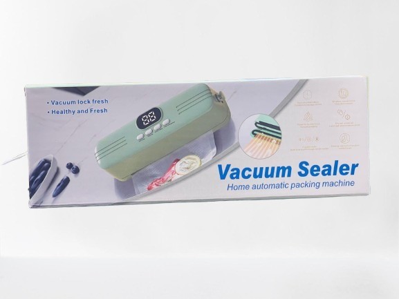 Digital Mini Vacuum Sealer Machine – Portable Food Vacuum Sealing Device for Kitchen Use