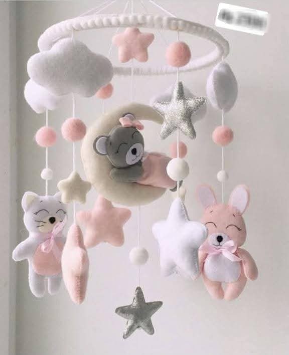 Baby cot mobile