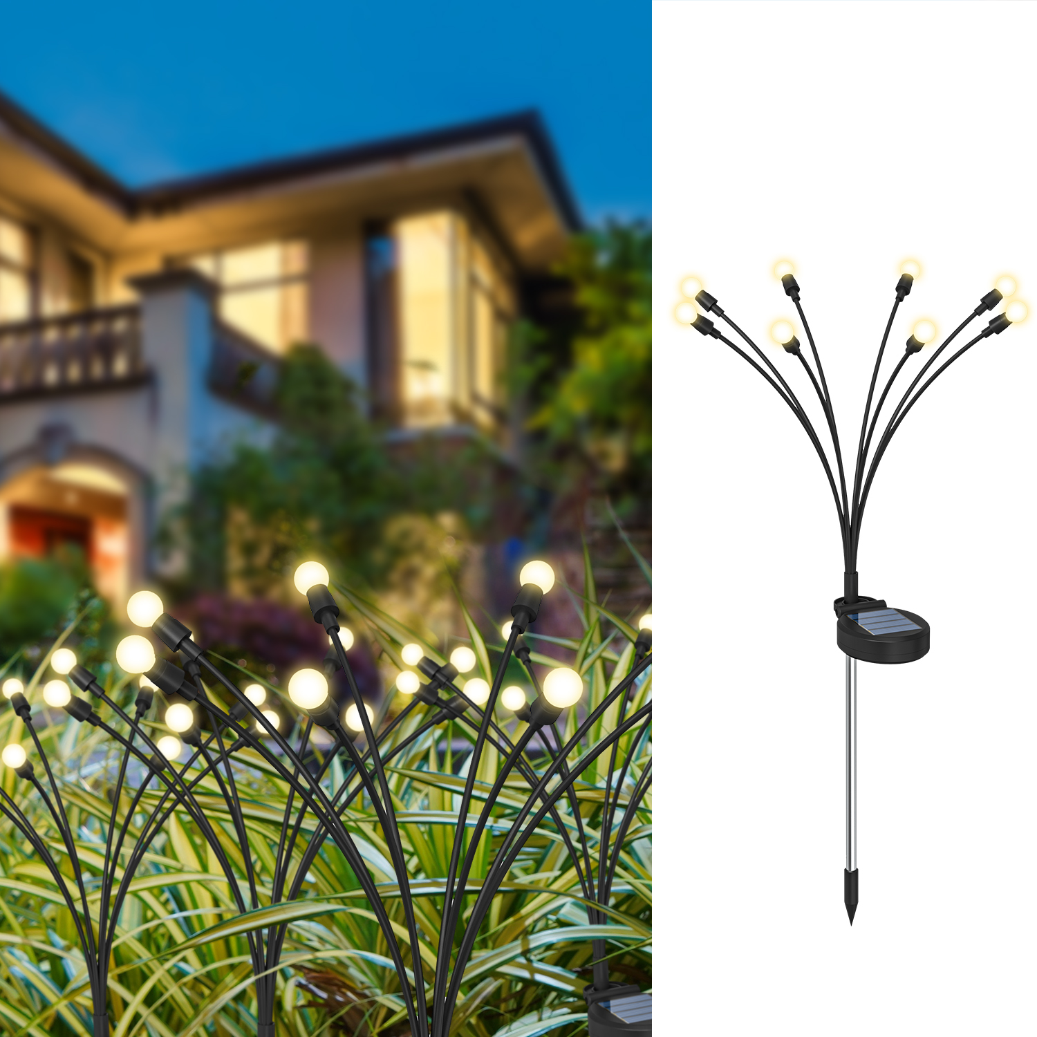 Solar Fire Fly Lights