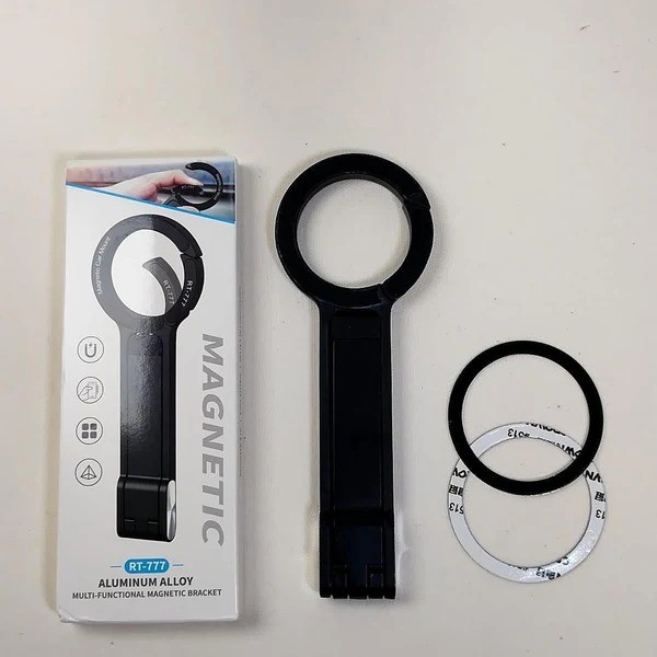 Magnetic Metal Phone Holder 1046 | Car Dashboard & Desk Mobile Stand