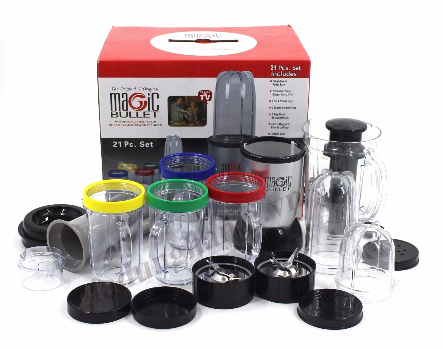 Magic Bullet Blender 21 Pcs -Kawashi Original - 1year company warranty