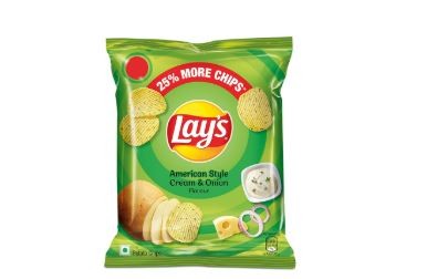 Lays American Style Cream & Onion 28G