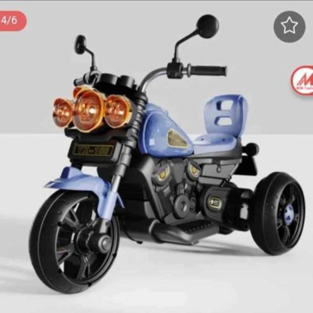 Battery Operated Ride On Yamaha RX-100 Bike for Kids with Foot Accelerator & Brake