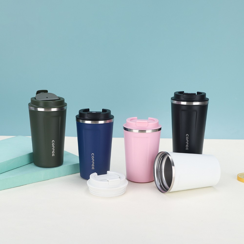 Digital Thermos Coffee Mug – LED Temperature Display Vacuum Insulated Travel Mug