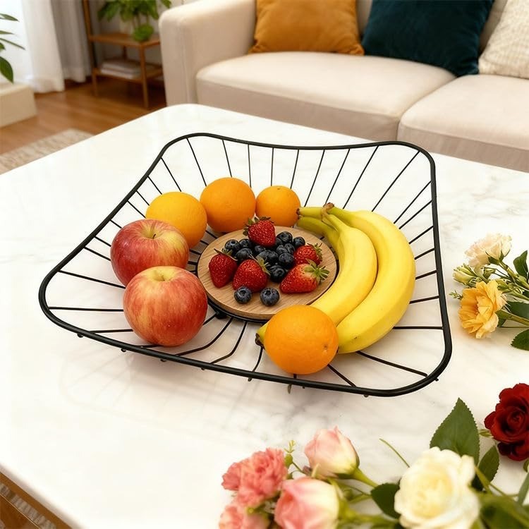 Metal Wire Fruit Basket