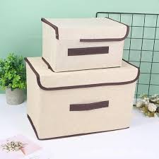 2 Pcs Foldable storage box