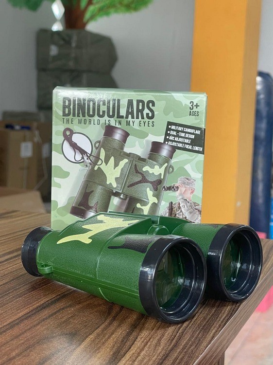 Kids Binocular Toy – Educational Pretend Play Telescope for Children